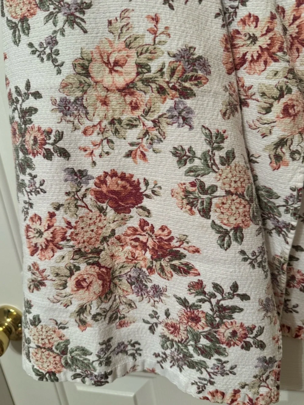 Set of 3/ Ralph Lauren Home Floral  Cotton Kitchen Dish Towels